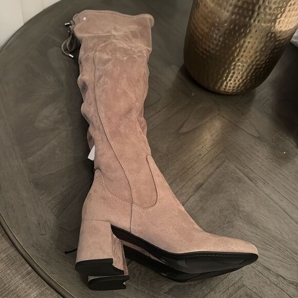 Liz Claiborne Yarmont Block Heel Over the Knee Boots - Picture 5 of 5